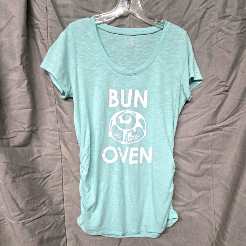 "Bun In The Oven" Maternity Tee Shirt